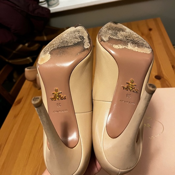 Prada Nude Pumps size 38 - Picture 2 of 6